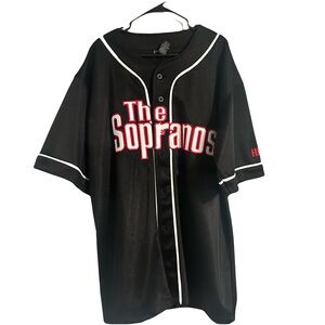 Men’s Large The Sopranos Jersey Baseball Style Tony Soprano 1